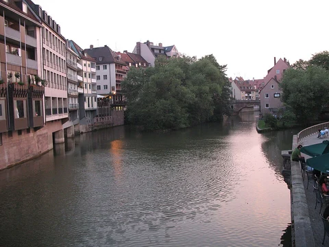 Erlenstegan to Fischbach via Nuernberg Erlenstegen