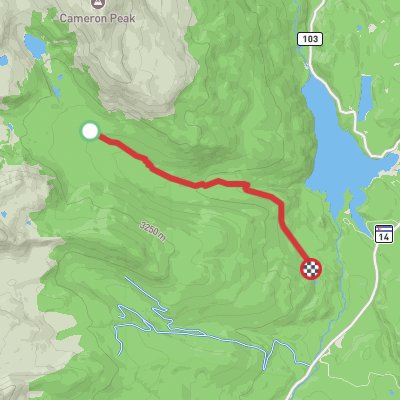 Hike on Blue Lake via Blue Lake Trail thumbnail