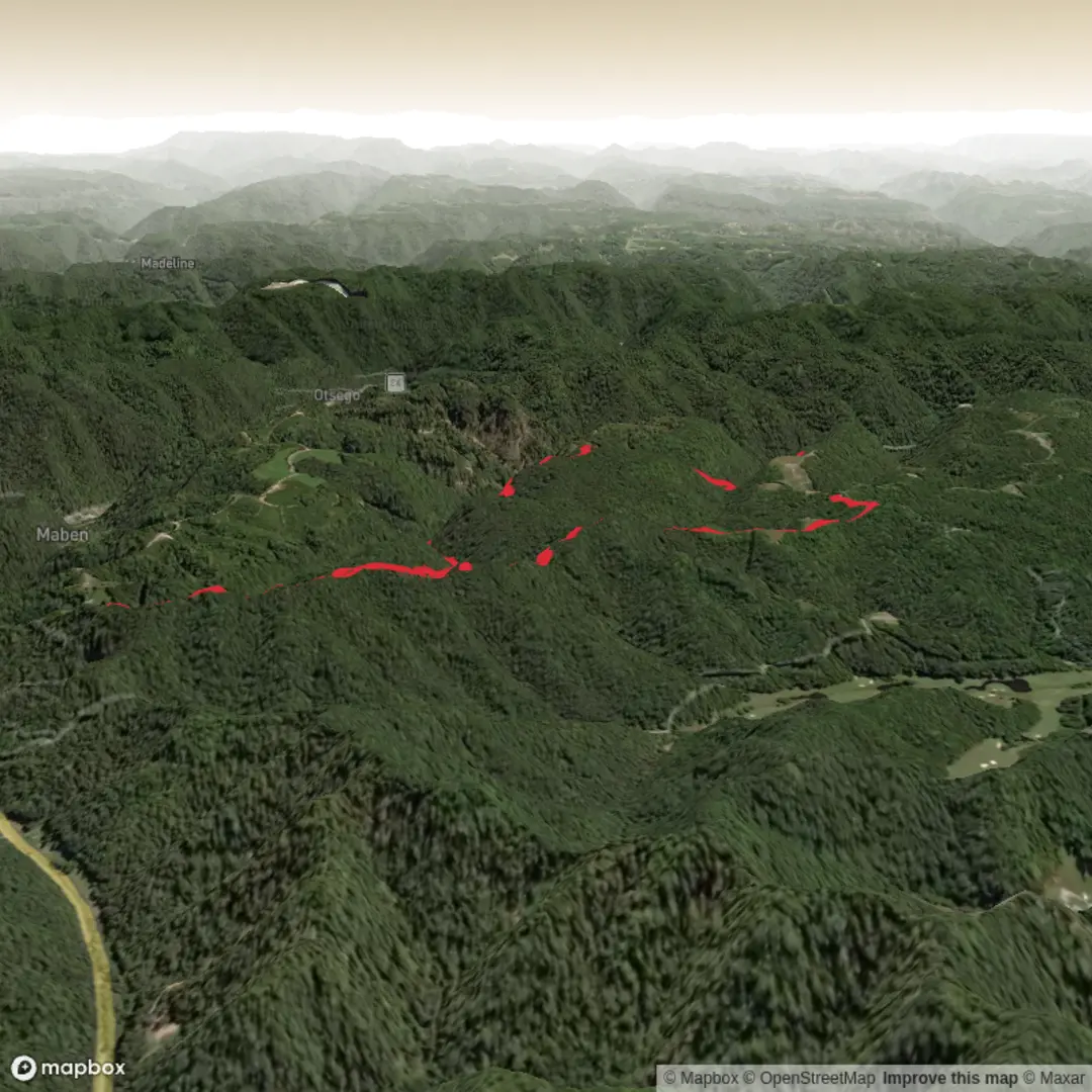 An image depicting the trail Pathfinder Trail and its surrounding area.