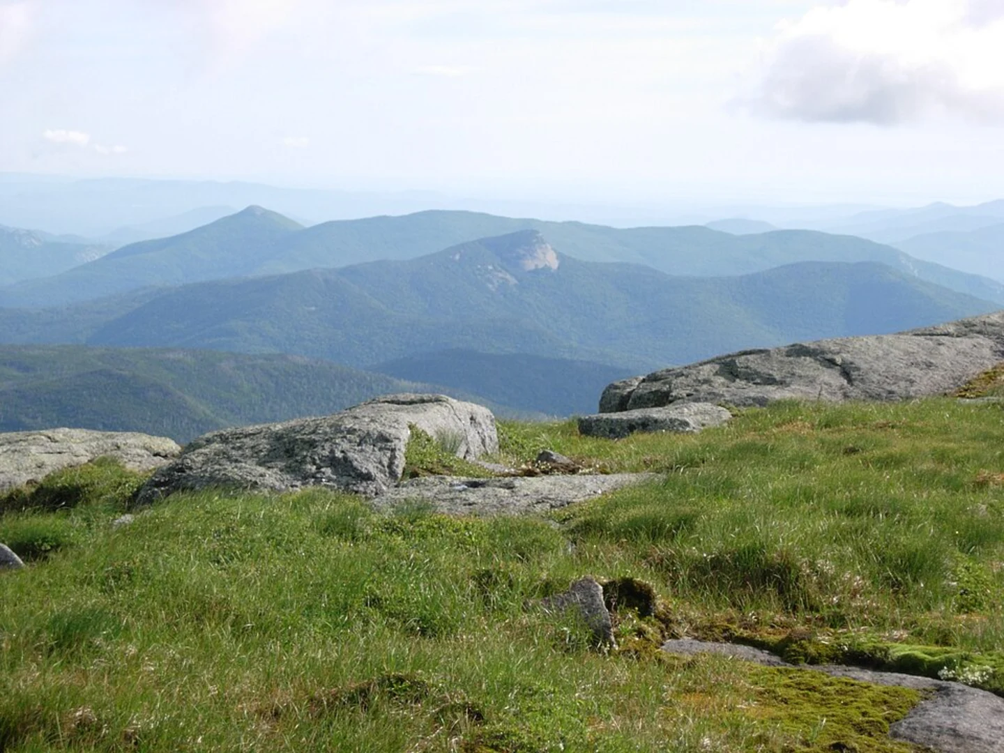 An image depicting the trail Big Slide Mountain via Phelps Trail and its surrounding area.
