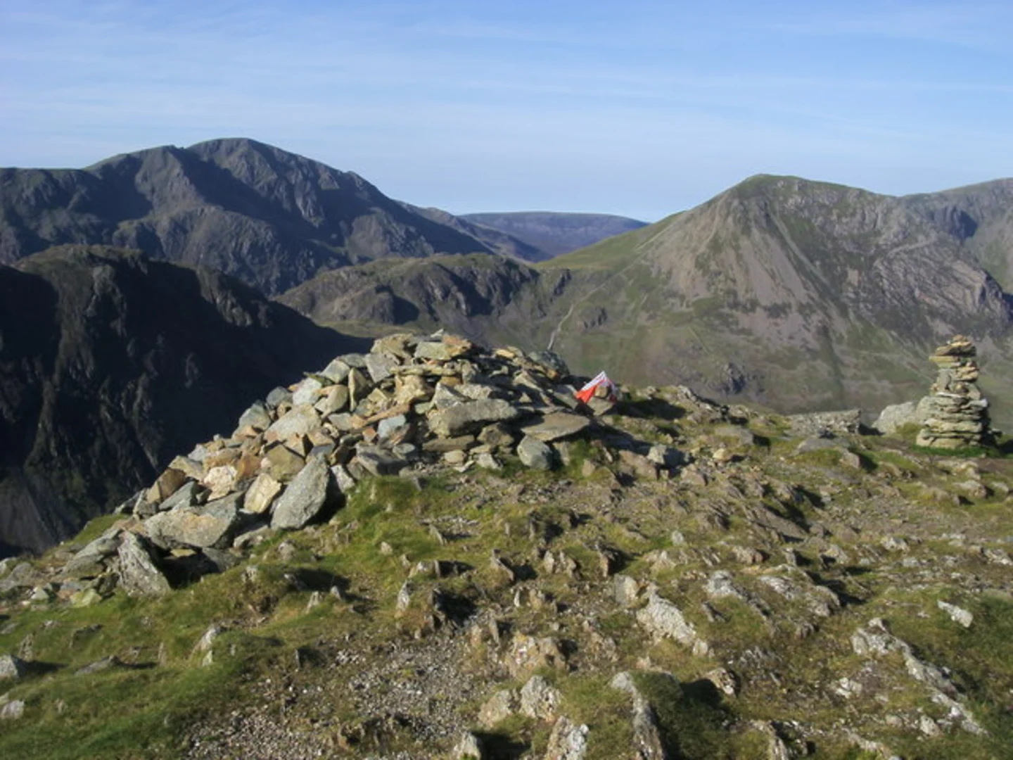 An image depicting the trail Fleetwith Pike Loop and its surrounding area.