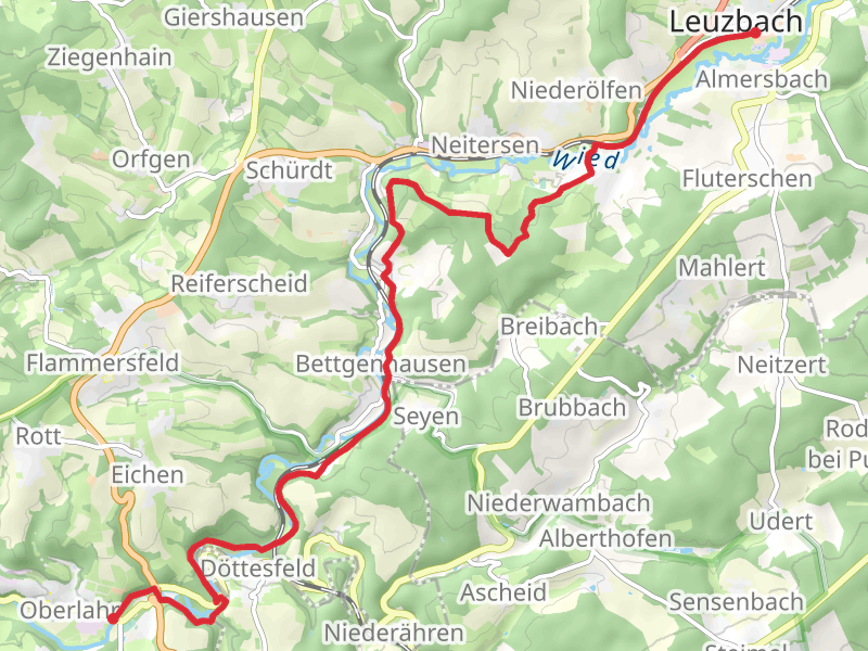 Altenkirchen to Oberlahr Walk
