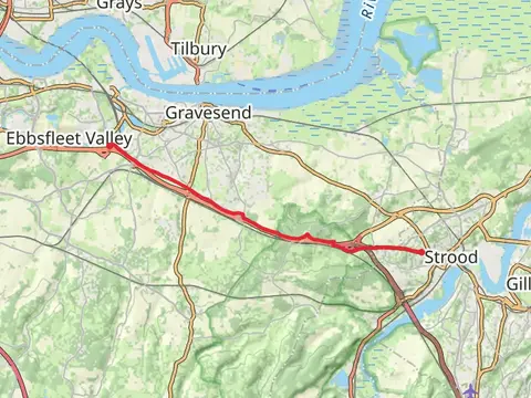 Strood to Springhead Walk