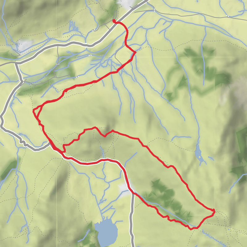 A map preview of the recording Untitled recording.