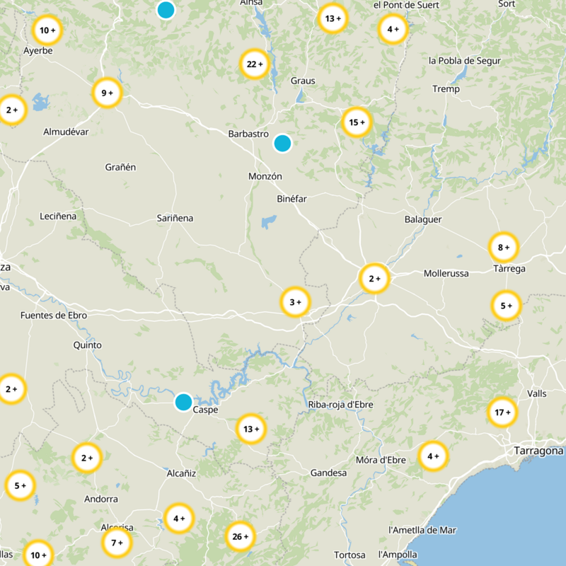 Zaidín Static Map