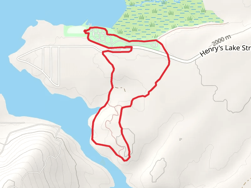 Howard Slough Trail, Aspen Loop and Outlet Overlook Trail Loop