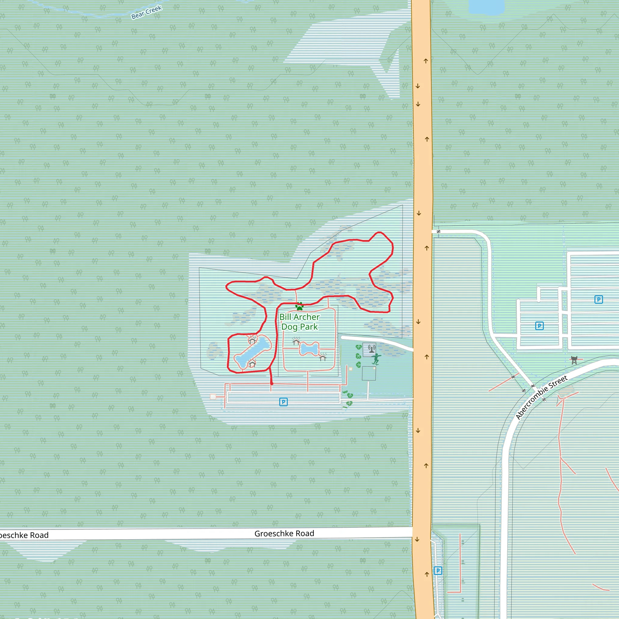 North Highway 6 Loop mobile static map