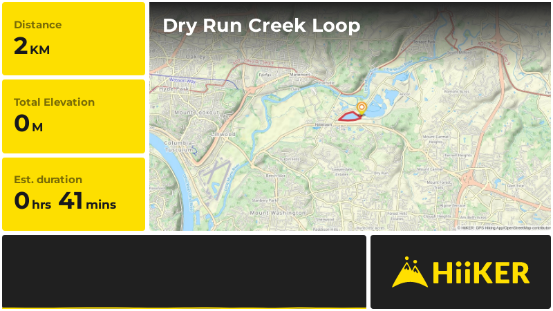 Dry Run Creek Loop | Hamilton County | Ohio