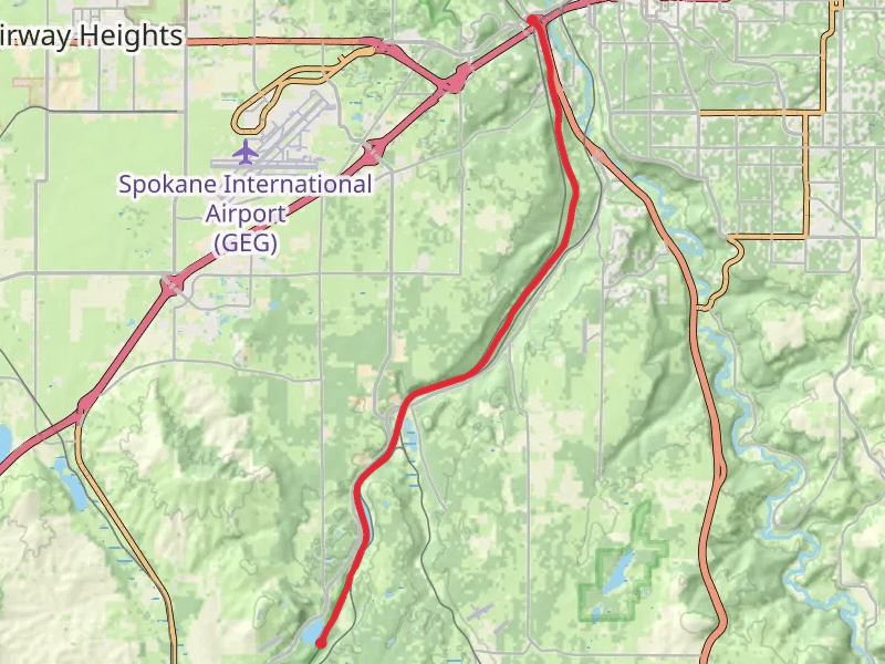 Fish Lake Trail and Columbia Plateau Trail