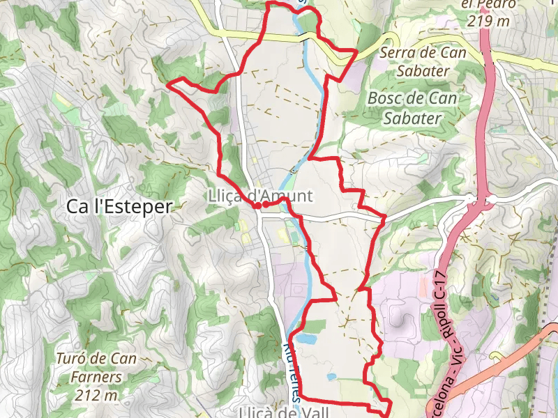 Pla del Rieral Path PR C 32