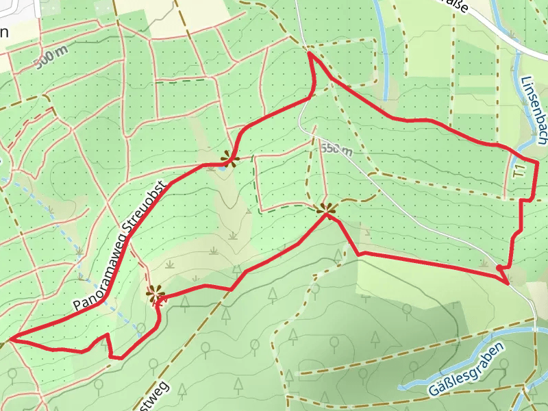 Kalberauchtert and Ob den Breitwiesen Loop