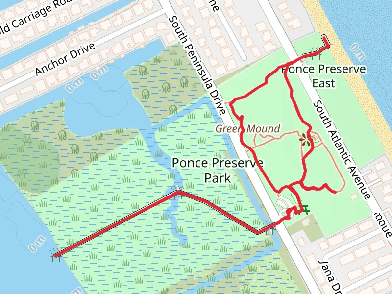 Ponce Preserve Boardwalk and Green Mound Loop