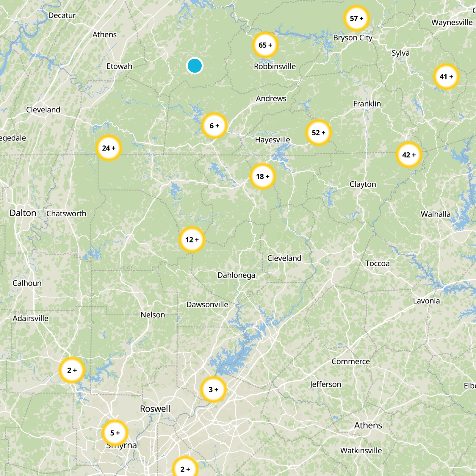 Lumpkin County Static Map