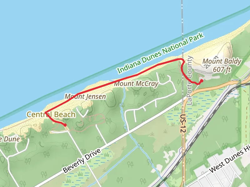 Fire Trail and Central Avenue