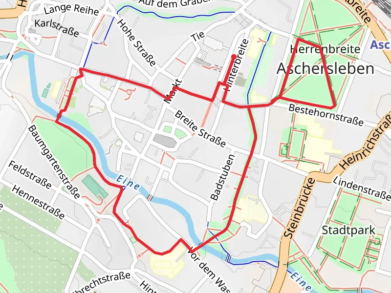 Fontänenfeld and Aschersleben Loop
