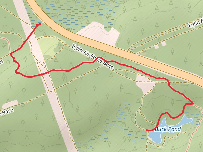 Florida Trail and Buck Pond