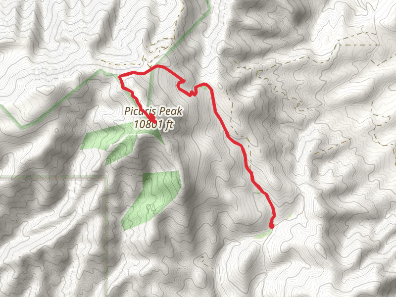 Picuris Peak via Lookout Road