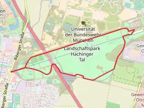 Landschaftspark Hachinger Tal Loop