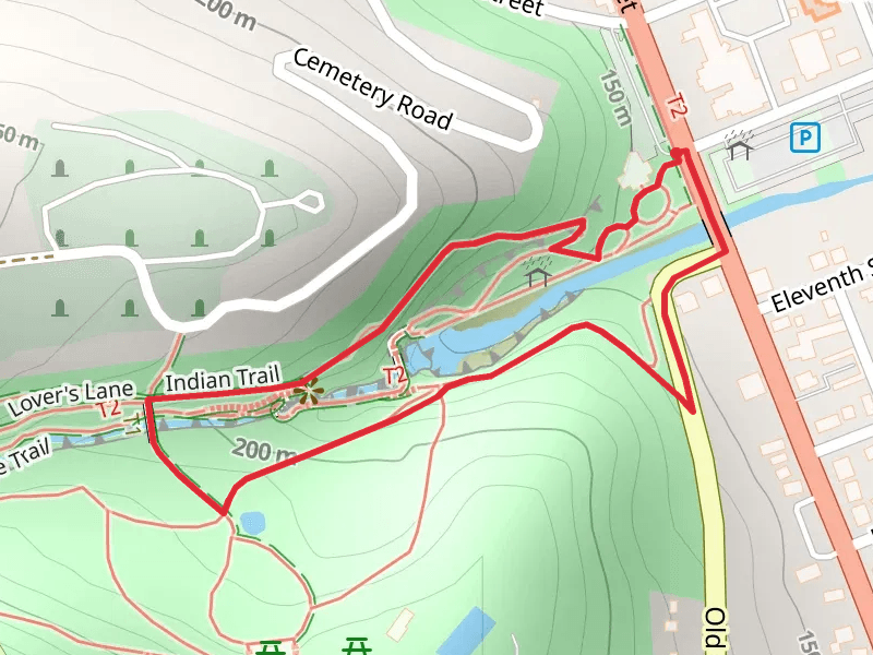 Glen Creek Loop - Lafayette Park