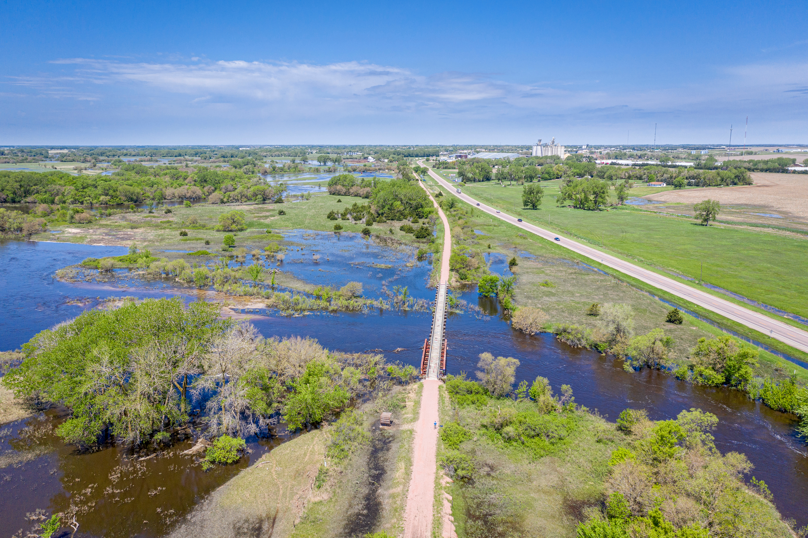 An image depicting the trail Cowboy Trail and its surrounding area.