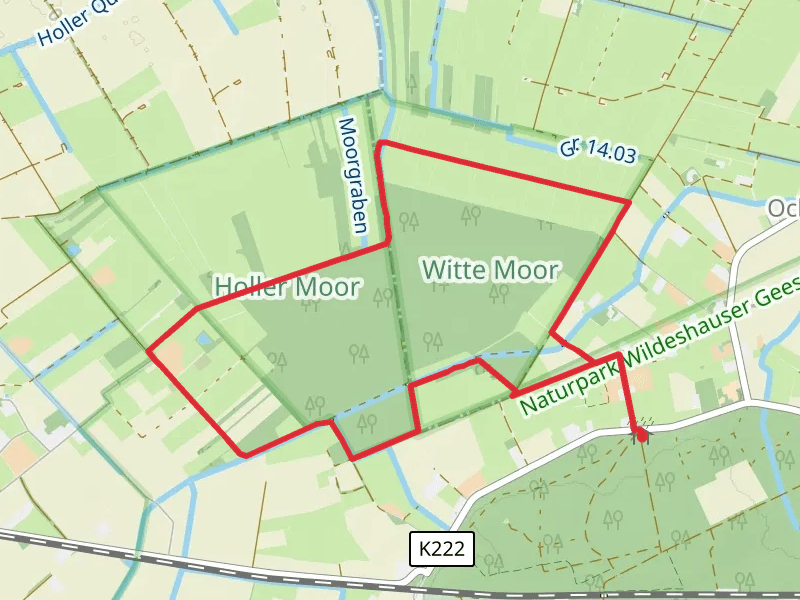 Bohlenweg and Wittemoorweg Loop