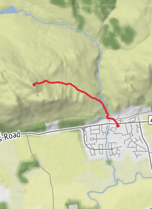 Stirling Hiking mobile static map