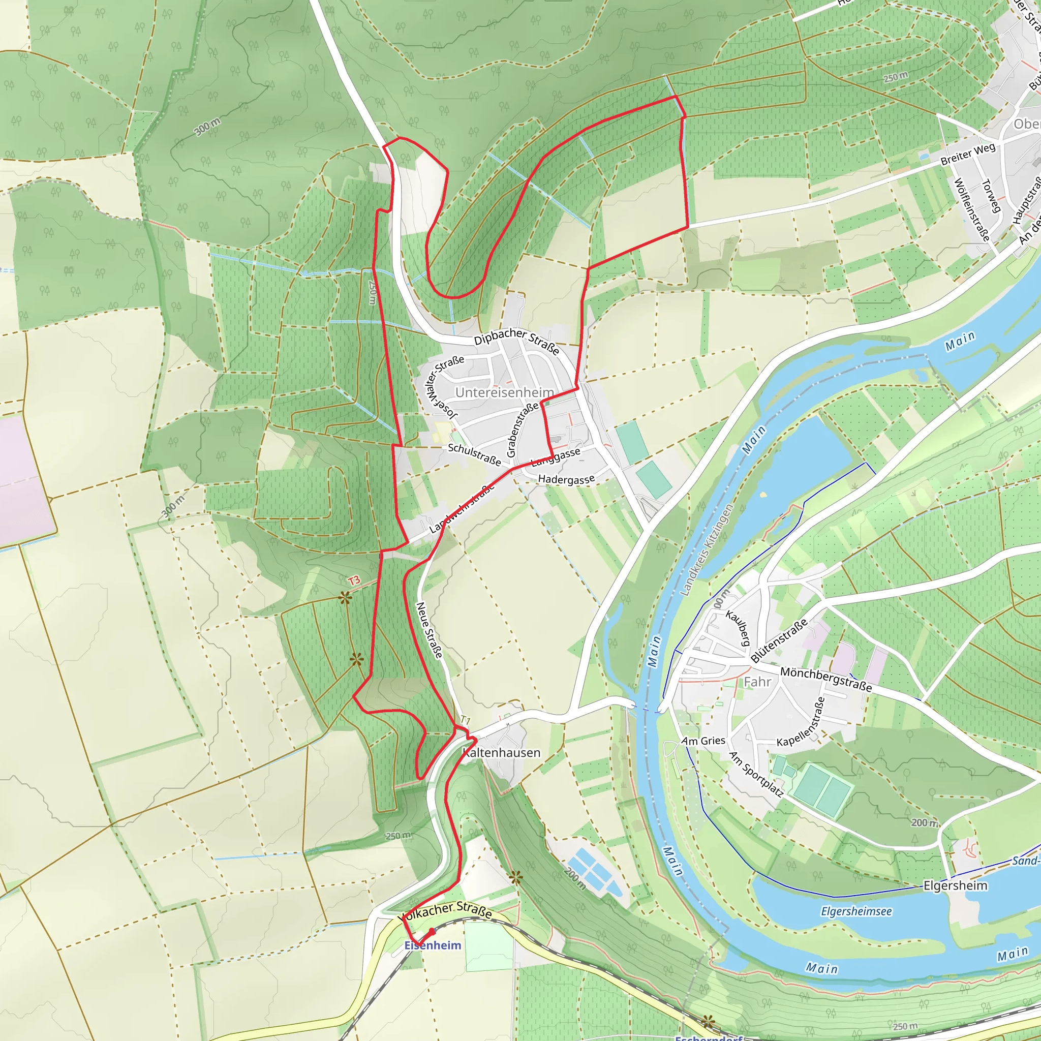 Eisenheimer Bildstockweg mobile static map