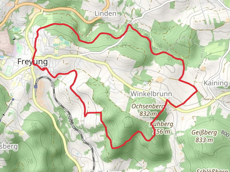 Mittlerer Goldener Steig and Perlesoed - Leitenholz