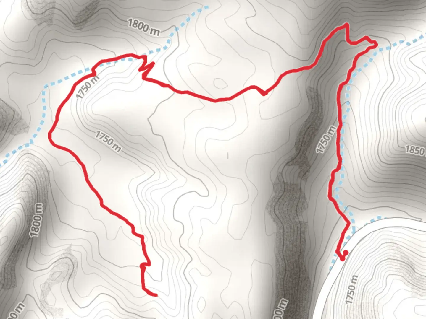 An image depicting the trail Picket Creek and its surrounding area.