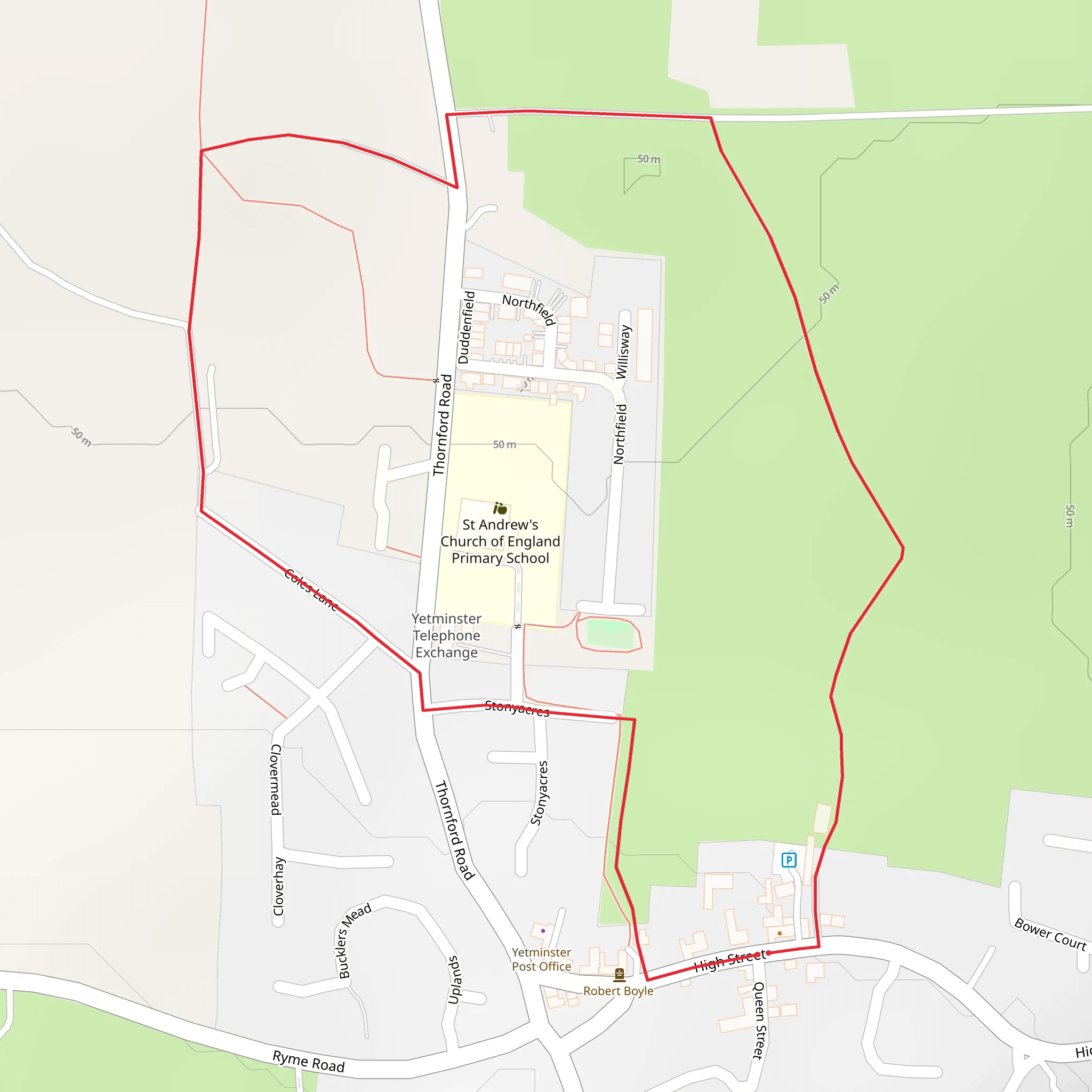 Thornford Road Loop - Yetminster | Dorset | England
