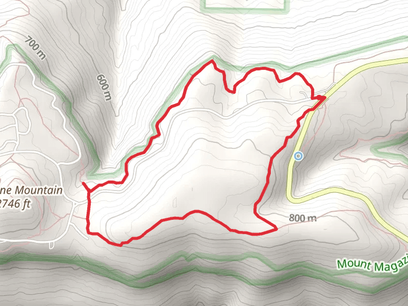 North Rim Trail, Greenfield Trail and Mossback Ridge Trail