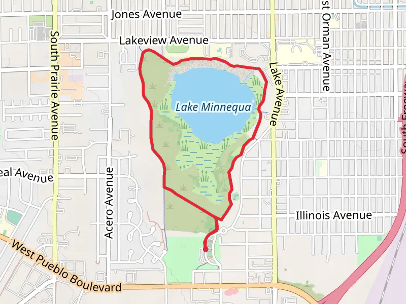 Lake Minnequa Loop
