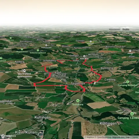 Schweiberg via Goehltal Route and Epen Bronnenland Rood Loop