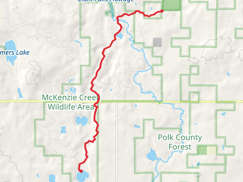 Ice Age Trail -McKenzie Lake