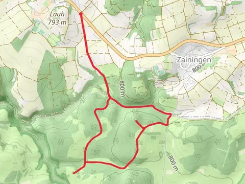 Hursch-Turm via Fischburhtal Zainingen