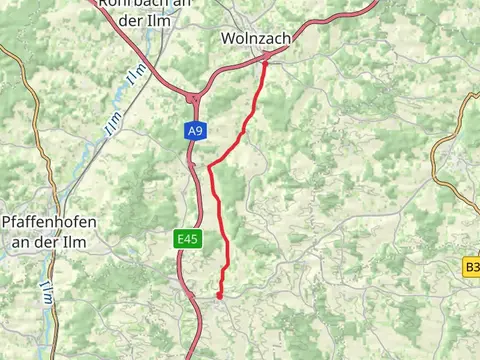 Schweitenkirchen to Jebertshausen Walk