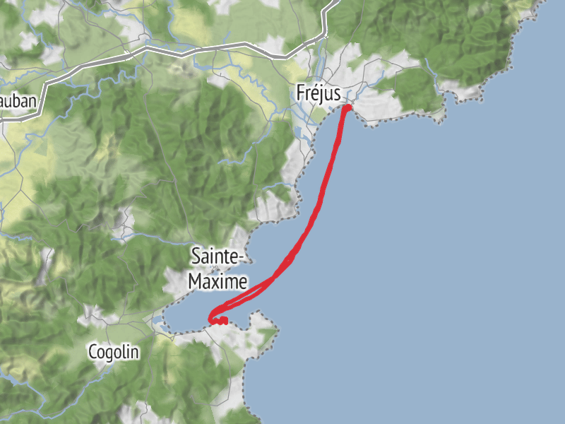 Hike from Saint-Raphaël thumbnail