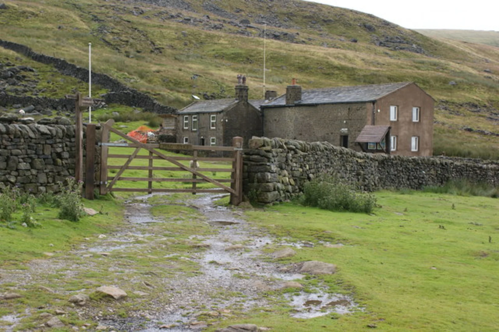 An image depicting the trail Great Whernside and Starbotton Road Loop - Kettlewell and its surrounding area.