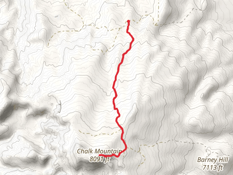 Chalk Mountain Walk