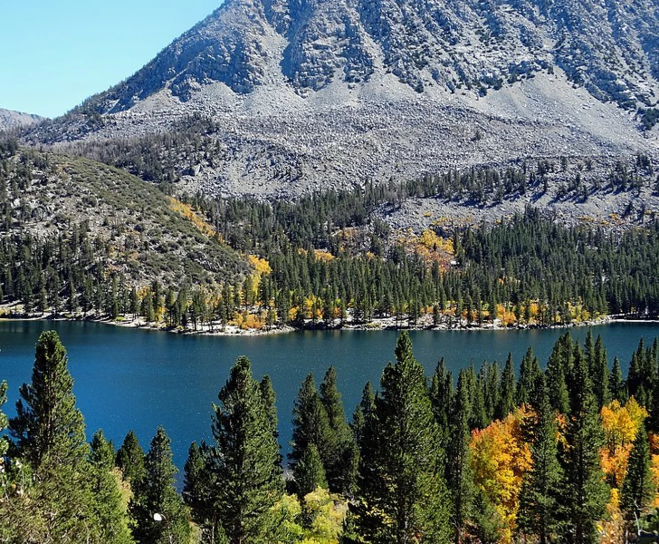 An image depicting the trail Tamarack Lakes Trail and its surrounding area.