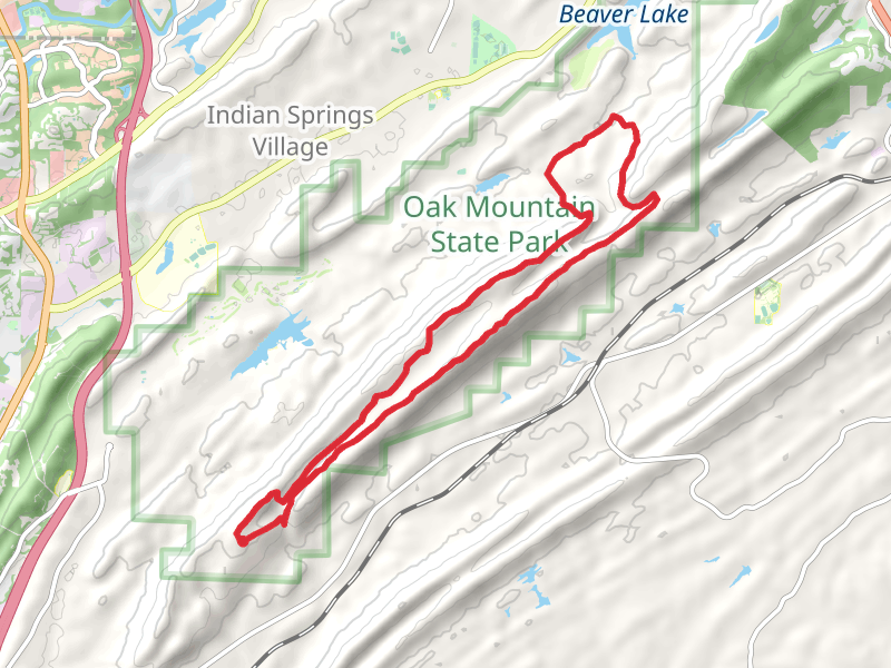 Peavine Branch and Peavine Falls Loop
