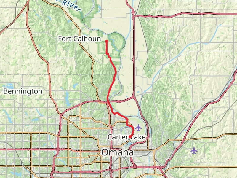 Omaha Riverfront Trail