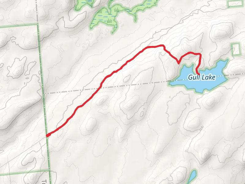 Gull Lake Lean-to Trail