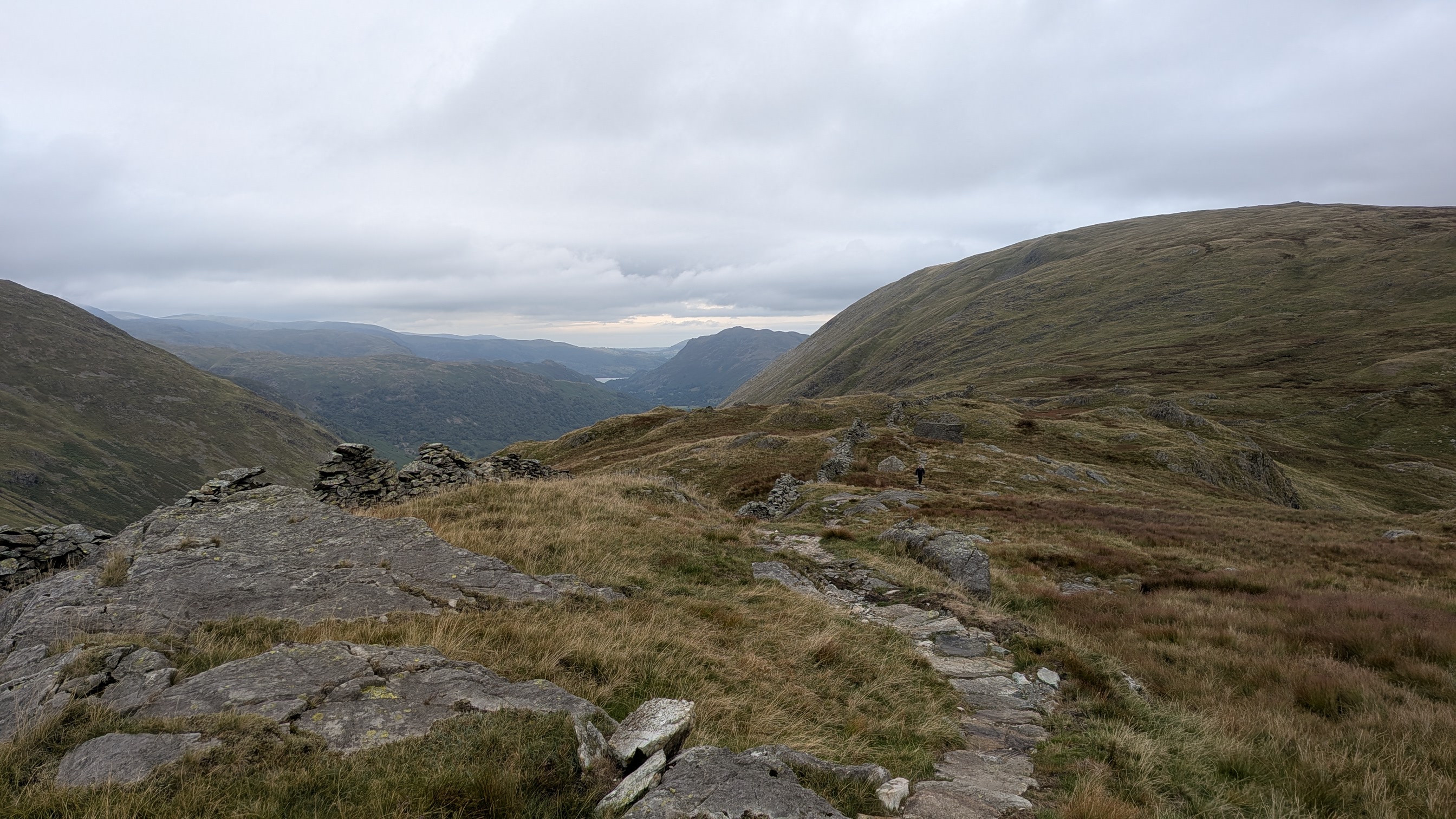 A map preview of the recording Hike on Stony Cove Pike from Kirkstone Pass.