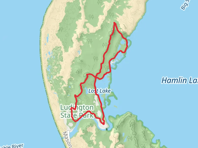 Lost Lake - Ridge - Island Loop Trail