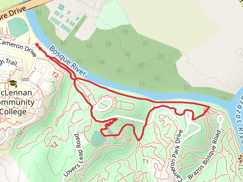 River Trail, Drain Pipe and Thor Loop