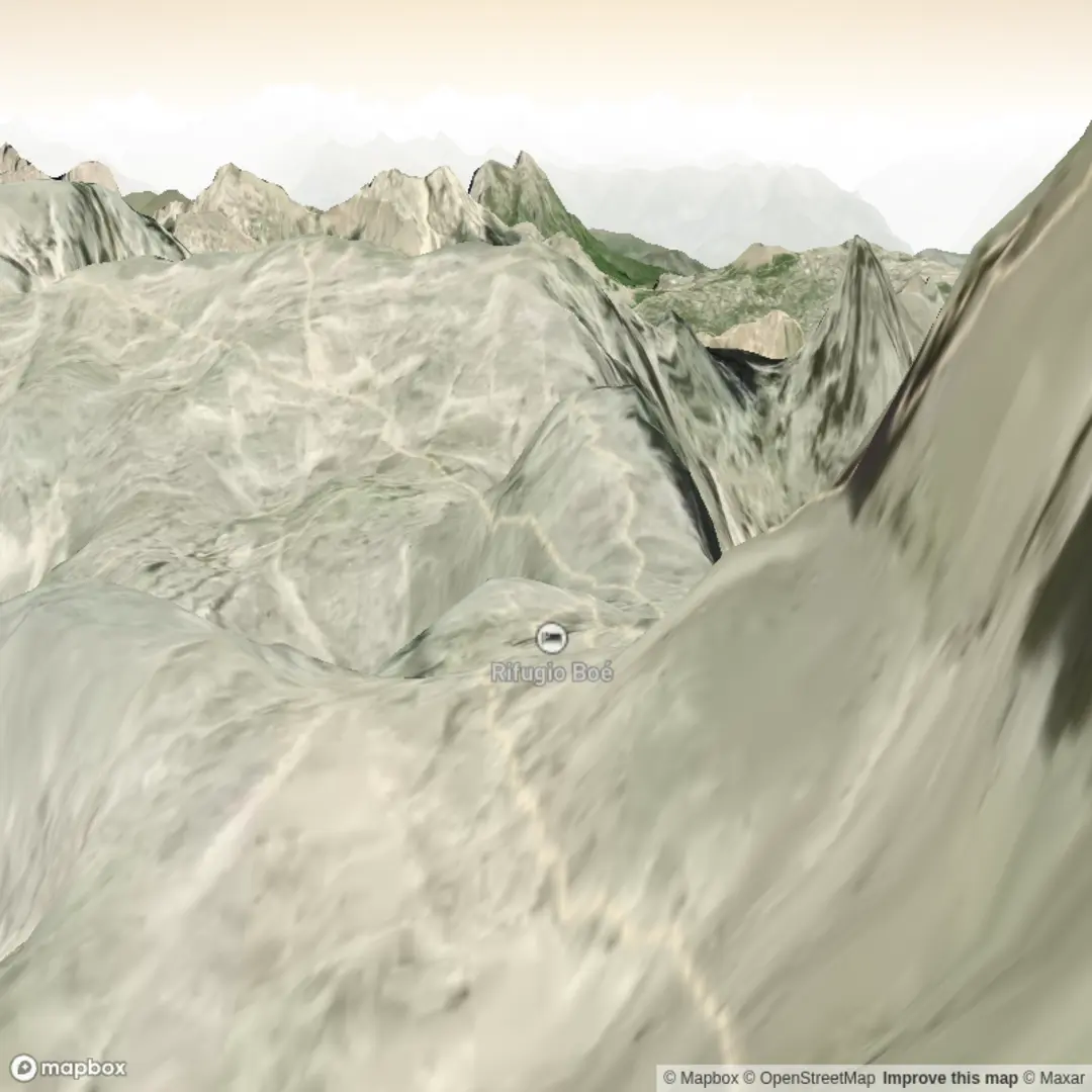 An image depicting the trail Hike 4 - Passo_Gardena__Cima_Pisciadù and its surrounding area.