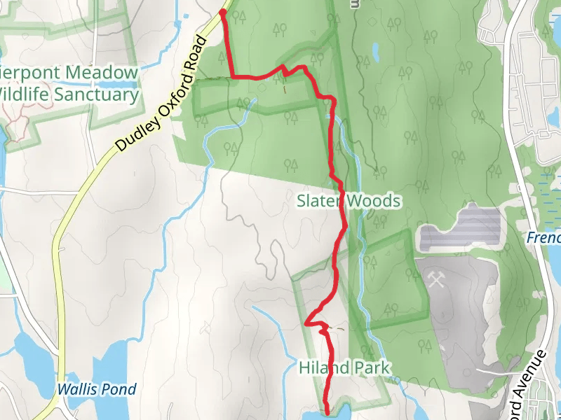 Peter Pond Trail via Dudley Oxford Road