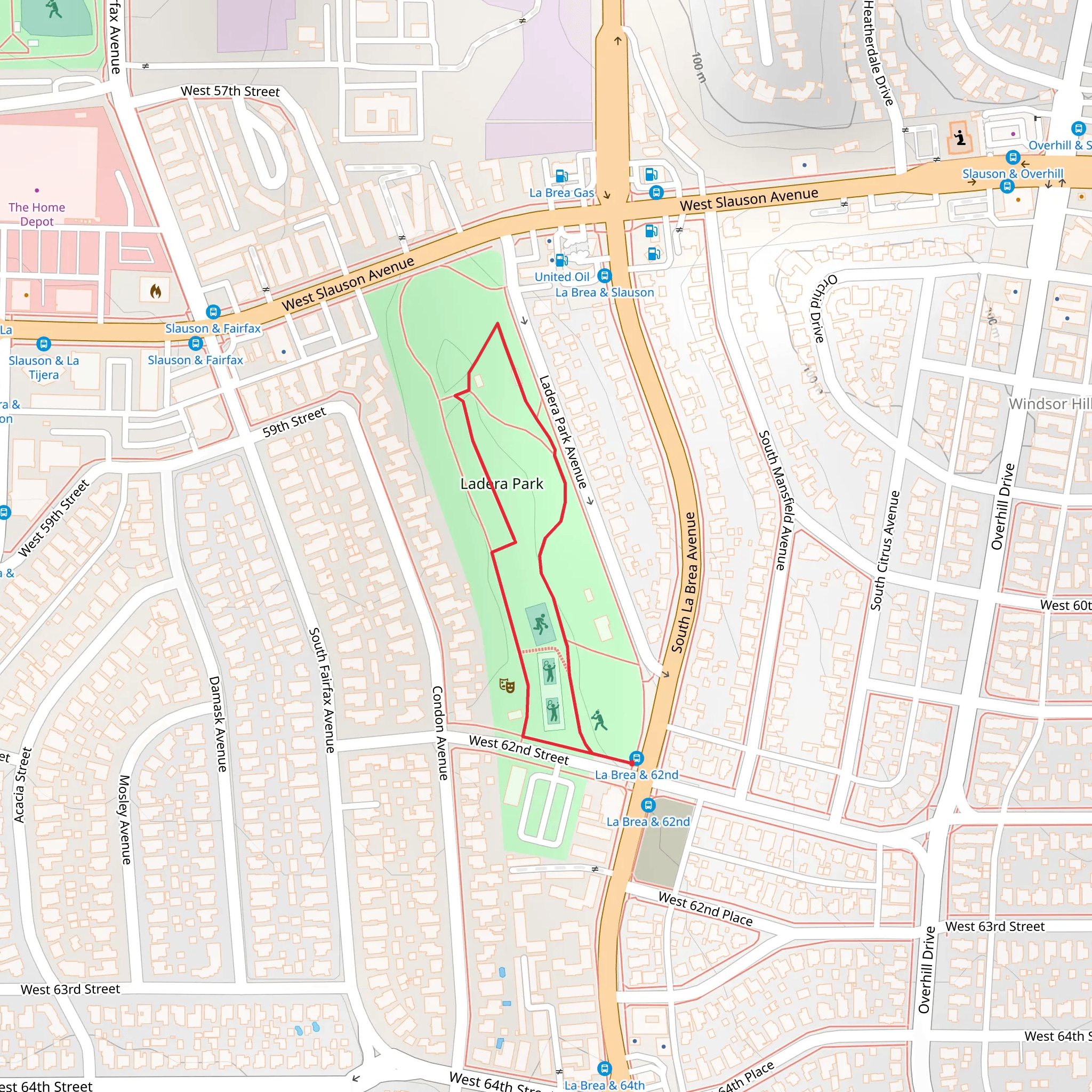 West 62nd Street Loop mobile static map