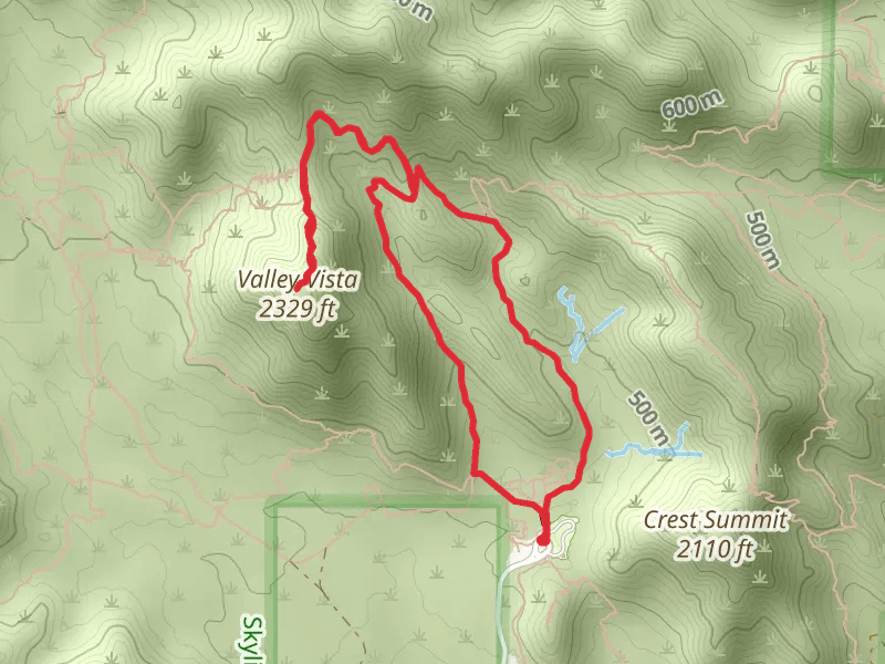 Valley Vista - Turnbuckle - Mountain Wash Loop Trail